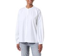 Tommy Hilfiger Blouse Femme Balloon Blouse Manches Longues, Blanc (Th Optic White), 46