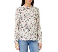 Tommy Hilfiger Blouse Femme Chemisier, Multicolore (Small Ribbon Print/Ecru), 38