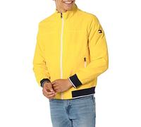 Tommy Hilfiger Blouson aviateur de yachting pour homme, Cyber jaune., X-Large