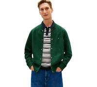 Tommy Hilfiger Blouson aviateur Essential Terry MW0MW42470 pour homme, vert, taille L