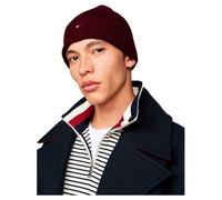 Tommy Hilfiger - Bonnet Coton mélangé Bordeaux