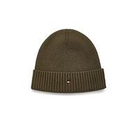 Tommy Hilfiger Bonnet en Coton Pima pour Homme, Bois d'olivier, Taille Unique