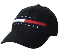 Tommy Hilfiger Bonnet pour homme Avery, Noir profond., Taille unique
