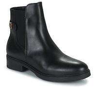 Tommy Hilfiger Boots Coin Leather Flat Boot in Noir 39