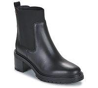 Tommy Hilfiger Boots FLAG MID HEEL LEATHER CHELSEA in Noir 41