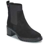 Tommy Hilfiger Boots FLAG MID HEEL SUEDE CHELSEA in Noir 39