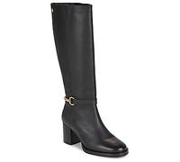 Tommy Hilfiger Bottes à talon TH STUD HEEL RIDING KNEE BOOT in Noir 37