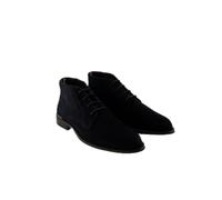 Tommy Hilfiger Bottes Basses Homme Suede à Lacets, Bleu (Desert Sky), 46