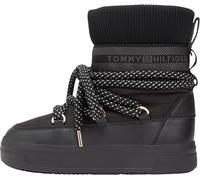 Tommy Hilfiger Bottes de neige imperméables FW0FW09260 pour femme, noir (noir), 41, Black, 41 EU