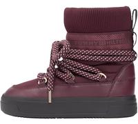 Tommy Hilfiger Bottes de neige imperméables FW0FW09260 pour femme, rouge (Marzemino), 36, Marzemino rouge, 36 EU