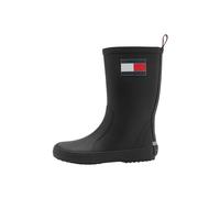 TOMMY HILFIGER Bottes en caoutchouc 'RUDY' marine / rouge / noir, Taille 35