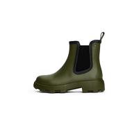 TOMMY HILFIGER Bottes en caoutchouc vert foncé / noir, Taille 38