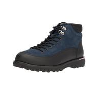 Tommy Hilfiger Bottes Homme Corporate Outdoor Nubuck Boot en Cuir, Bleu (Desert Sky), 43