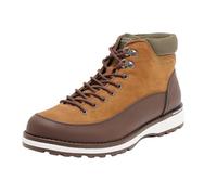 Tommy Hilfiger Bottes Homme Corporate Outdoor Nubuck Boot en Cuir, Marron (Desert Khaki), 46