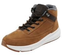 Tommy Hilfiger Bottes Homme Warm Nubuck Hybrid en Cuir, Marron (Desert Khaki), 44
