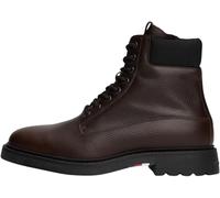Tommy Hilfiger Bottes Mid Boot Homme Comfort Cuir, Marron (Cocoa), 43