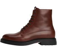 Tommy Hilfiger Bottes Mid Boot Homme Comfort Cuir, Marron (Winter Cognac), 43
