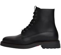 Tommy Hilfiger Bottes Mid Boot Homme Comfort Cuir, Noir (Black), 45