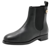Tommy Hilfiger Bottines Chelsea Femme Stud Leather Low en Cuir, Noir (Black), 41
