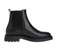 Tommy Hilfiger Bottines Chelsea Homme Comfort Cuir, Noir (Black), 42