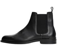 Tommy Hilfiger Bottines Chelsea Homme Corporate Cuir, Noir (Black), 42