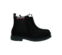 Tommy Hilfiger Bottines Chelsea Homme en Daim, Noir (Black), 40