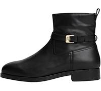Tommy Hilfiger Bottines Femme Buckle Riding Cuir Noir Taille 37