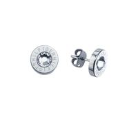 Tommy Hilfiger Jewelry Clous d'oreilles pour Femme en Acier inoxidable décorés avec cristaux