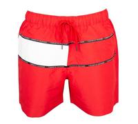Tommy Hilfiger Boxer de Plage Homme Maillot de Bain Piscine avec Taille élastique et Cordon de Serrage Externe Article XM0XM02890, XLG Primary Red, XL