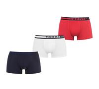 Tommy Hilfiger Boxer Homme Lot de 3 Slip Homme Sous-Vêtement, Multicolore (Navyblazer/Tangored/PVHwhite), S