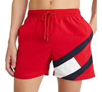 Tommy Hilfiger Boxer Homme mer ou Piscine Article UM0UM02048 SF Medium Drawstring, XLG Primary Red, XXL