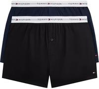 Tommy Hilfiger Boxer tissé 2P UM0UM03871 pour Homme, Multi (des Sky/Blk), M
