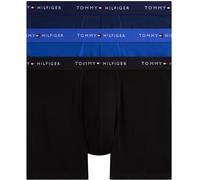 Tommy Hilfiger Boxers Longs Lot de 3 Homme avec Ceinture à Motif Logo, Multicolore (Nob Blu/PRP NVY/Blk), XL
