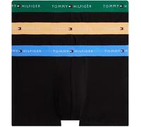 Tommy Hilfiger Boxers Lot de 3 Homme avec Ceinture à Motif Logo, Multicolore (Brl Orng/Blu Spel/Nouv Grn), S
