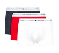Tommy Hilfiger Boxers Lot de 3 Homme avec Ceinture à Motif Logo, Multicolore (Desert Sky/White/Primary Red), XL