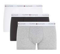 Tommy Hilfiger Boxers Lot de 3 Homme avec Ceinture à Motif Logo, Multicolore (Grey Heather/Black/White), S
