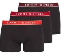 Tommy Hilfiger Boxers Lot de 3 Homme avec Ceinture à Motif Logo, Multicolore (Hot Heat/Med Red/DP RGE), M