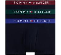 Tommy Hilfiger Boxers Lot de 3 Homme avec Ceinture à Motif Logo, Multicolore (Orn GRN/DP RGE/WDG Blu), M