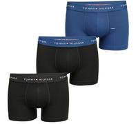 Tommy Hilfiger Boxers Lot de 3 Homme avec Stretch, Multicolore (DP Ind/DP Ind/Blk), S