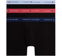 Tommy Hilfiger Boxers Lot de 3 Homme en Coton, Multicolore (FRS Cran/SWT Blu/NGHT Sky), L