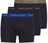 Tommy Hilfiger Men 3P Boxer Brief WB UM0UM02765, Pink (WDG Blu/Blk/Utlty OLV), XXL