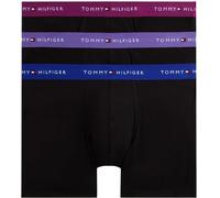 Tommy Hilfiger Boxers Lot de 3 Homme en Coton, Noir (RCH Mul/Wdge Blu/Mon Prple), L