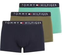 Tommy Hilfiger Boxers Lot de 3 Homme sous-Vêtement, Multicolore (des Sky/Utny OLV/Fort GRN), S