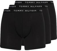 Tommy Hilfiger Boxers Lot de 3 Homme Sous-Vêtement, Noir (Black/Black/Black), S