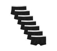 Tommy Hilfiger Boxers Lot de 7 Homme avec Ceinture à Motif Logo, Noir (Blk/Blk/Blk/Blk/Blk/Blk/Blk), M