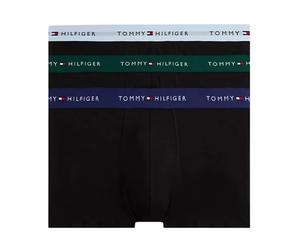 Tommy Hilfiger - Boxers Trunk 3 Pièces Noir Ceinture Élastique - Homme - Sous-vêtements - Multicolore - Taille: S