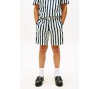 Tommy Hilfiger Boys Relaxed Linen Blend Dark Night Navy Stripe Taille: 5Y | Pantalons Outlet | kids | Blanche