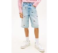 Tommy Hilfiger Boys Wavy Flag Embroidery Loose Denim Shorts Taille: 10 | Jeans Outlet | kids | Bleu