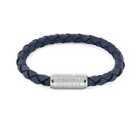 TOMMY HILFIGER Bracelet bleu marine / argent, Taille One Size