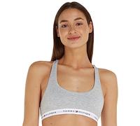 Tommy Hilfiger Bralette Femme Stretch, Gris (Light Grey Heather), XL